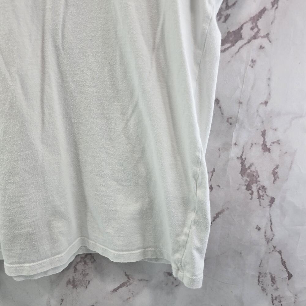 Everlane T Shirt Mens XXL 2X White Short Sleeve Crew Organic Cotton Lightweight - Picture 4 of 10